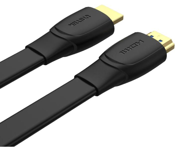 UNITEK Kabel HDMI 2.0 4K/60Hz 1m (płaski) C11063BK-1M - 1164178 - zdjęcie 3